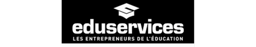 Logo Eduservices pour leur témoignage sur la collaboration avec Meujesse Learning, agence de digital learning