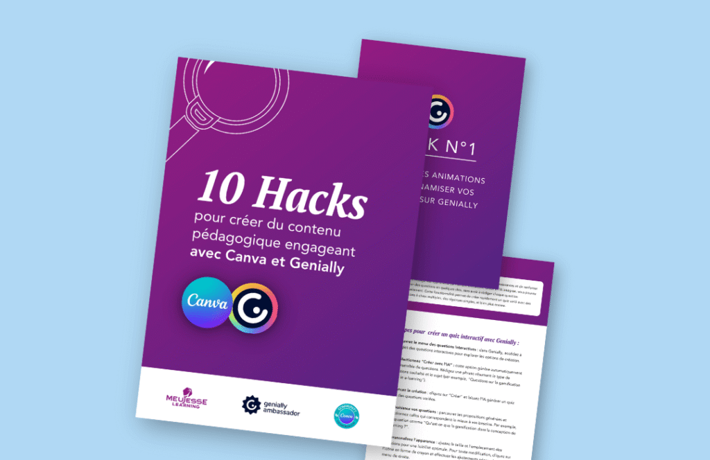Hacks Canva et Genially par une agence de digital learning