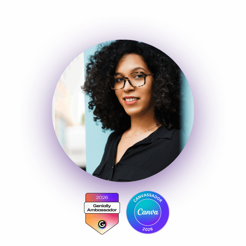 Jyn Chérèze ambassadrice Canva et Genially